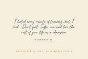 Bright Script, a Handwritten Font by Muwatta Studio (Thumbnail 7 of 10)