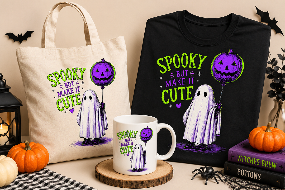 Retro Spooky Halloween Png Bundle, a Seasonal Illustration by Daisy Design (Photo 9 of 15)
