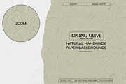 Spring Olive Handmade Paper Set, a Background Graphic by Liquid Amethyst Art (Thumbnail 5 of 6)