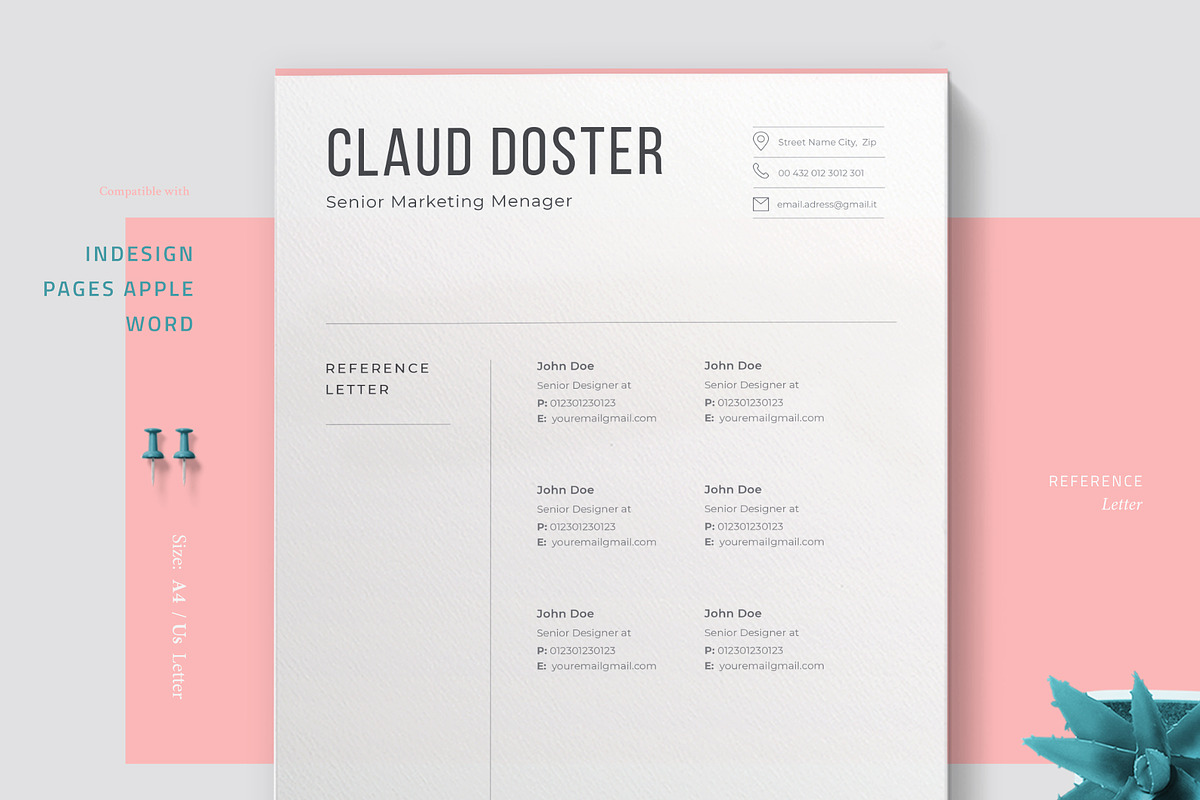 Resume Claud, a Resume Template by Astut (Photo 5 of 7)