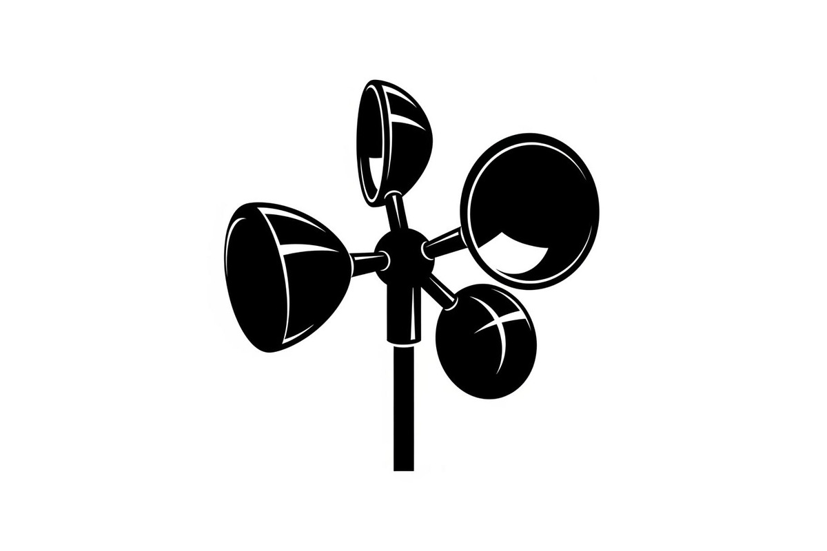 Weather Anemometer Silhouettes, a Graphic by musafir_fashion (Photo 9 of 10)