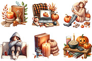 Fall Lazy Day Sublimation, an Illustration by DreamArtGraphic (Thumbnail 4 of 4)