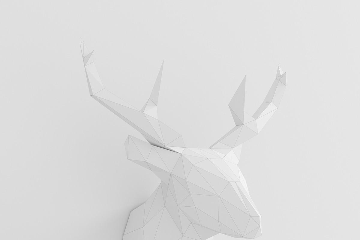 Deer decoration, a 3D by maxtracing2 (Photo 5 of 7)
