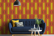 Mid Century Modern Seamless Patterns, a Pattern Graphic by CojoMoxon (Thumbnail 2 of 3)