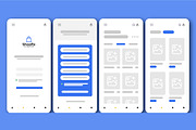 Mobile App Wireframe Layout UX, a Wireframe Template by CreativeShaper (Thumbnail 2 of 3)