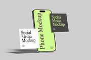 Social Media Post Mockup, a Device Mockup by Graphiculon (Thumbnail 7 of 11)