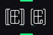 EXOLUS Experimental Font, a Font by Alex-Banks Type (Thumbnail 6 of 7)