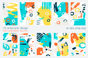 Abstract vector collection, a Pattern Graphic by Kate Art (Thumbnail 18 of 19)
