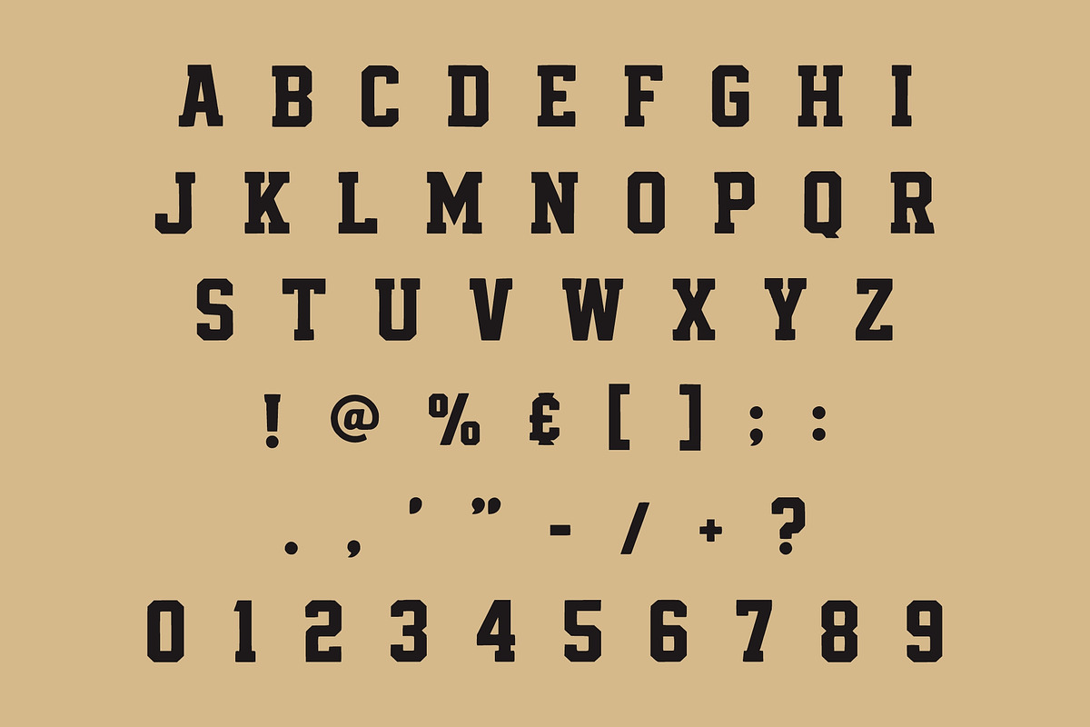 Vintage Scholar, a Slab Serif Font by Limited.studio (Photo 7 of 7)