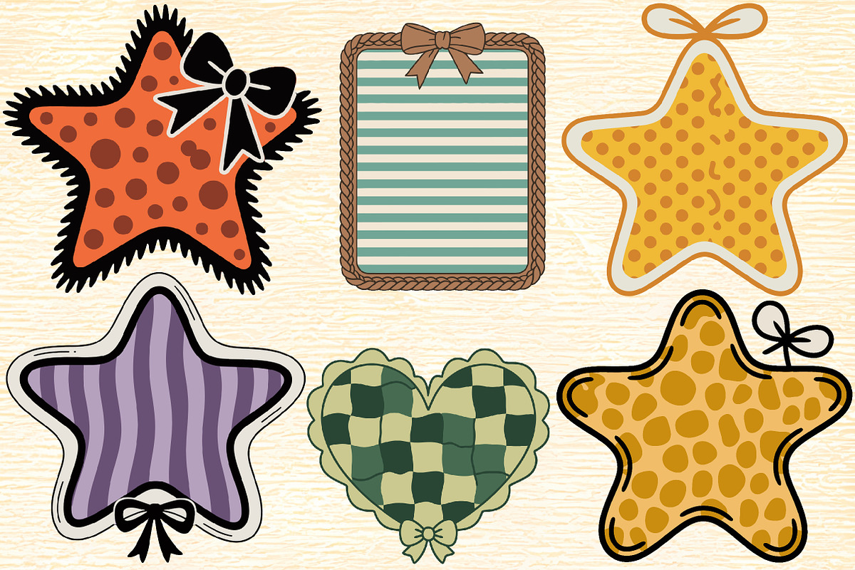 Coquette Frame Border Clipart, an Illustration by CrexoraLab (Photo 5 of 5)