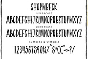 Shopwreck Marker Font, a Sans Serif Font by Creativeqube Design (Thumbnail 2 of 7)