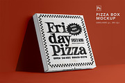 Pizza Box Mockup, a Cups & Container Mockup by eezo (Thumbnail 5 of 5)