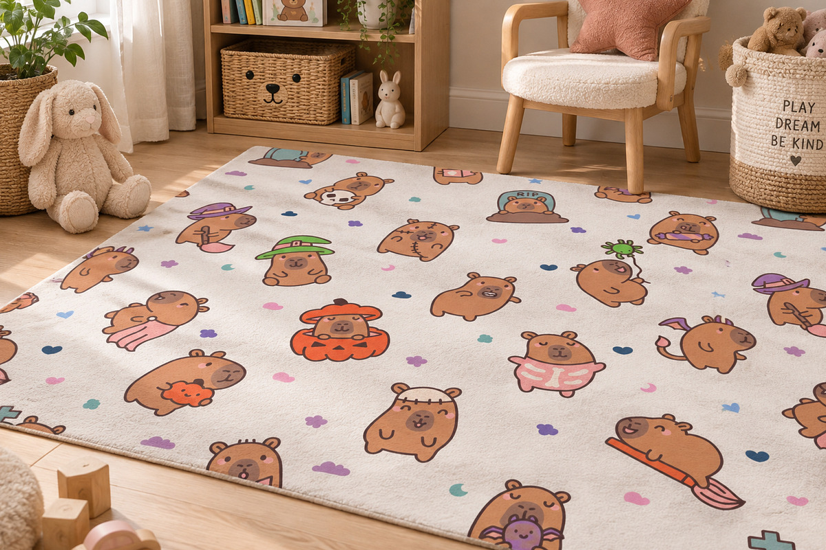 Capybara Halloween Patterns, a Pattern Graphic by Palau (Photo 5 of 9)
