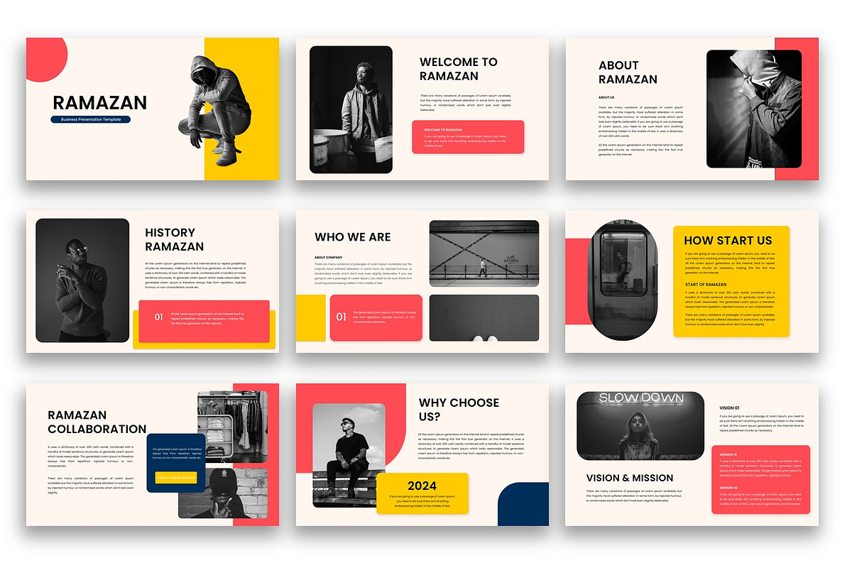 Ramazan– Business PowerPoint, a Presentation Template by kreatifreya (Photo 2 of 5)