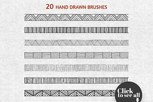 Hand Drawn Geometric Patterns