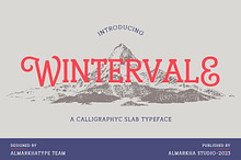 Wintervale – Stylistic Slab Serif