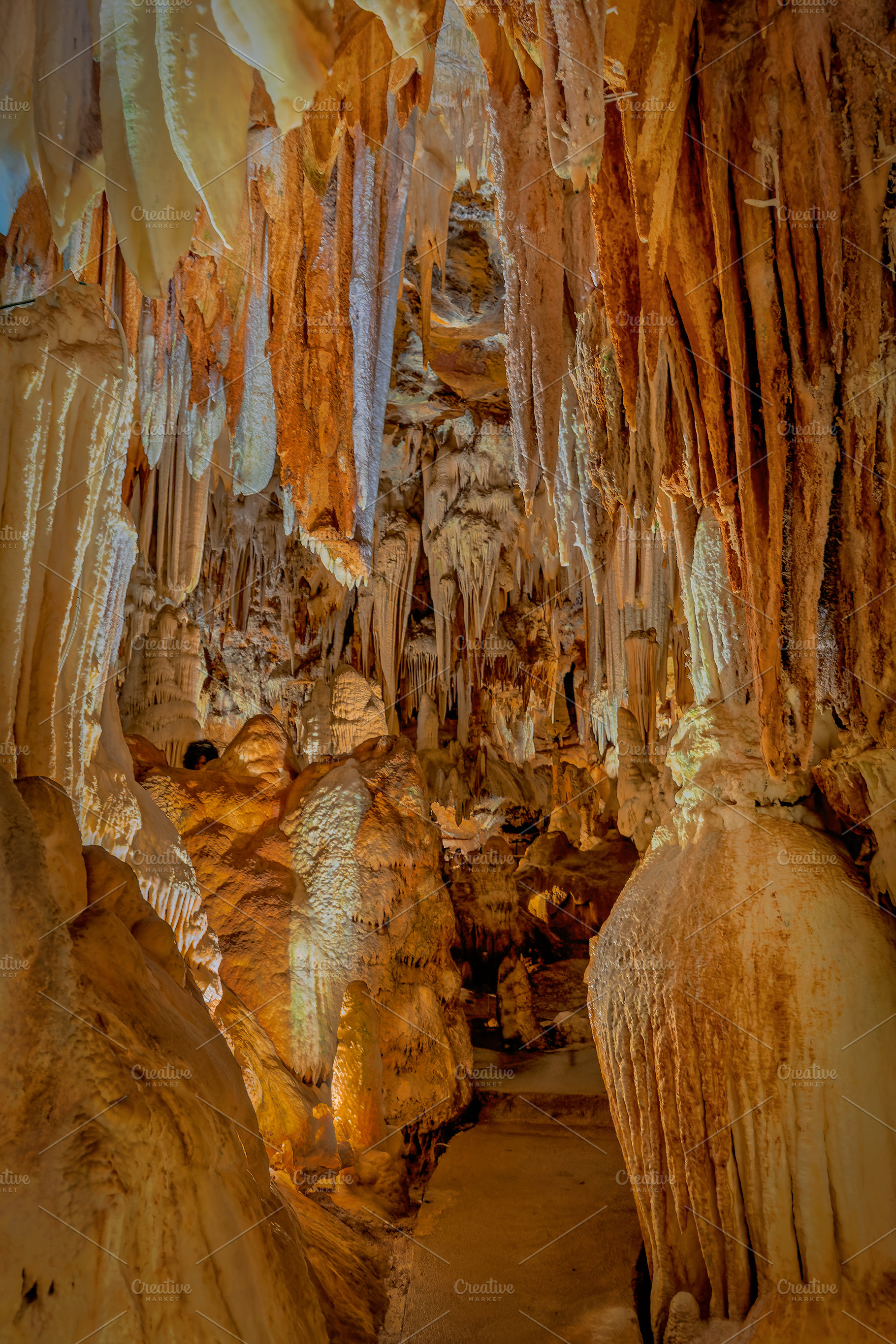 Underground passageway surrounded by, a Holiday Photo by Perpis