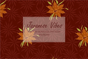 Javanese Vibes Batik Pattern