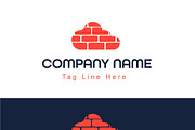Cloud Brick logo Template only 15$, a Branding & Logo Template by Tasmim Premiem Design (Thumbnail 2 of 2)