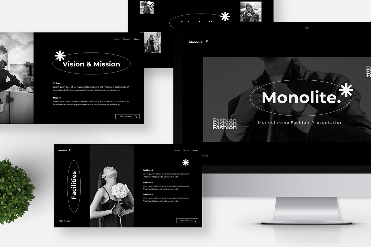 Monolite - Keynote Templates, a Presentation Template by Deepslide Studio (Photo 2 of 6)