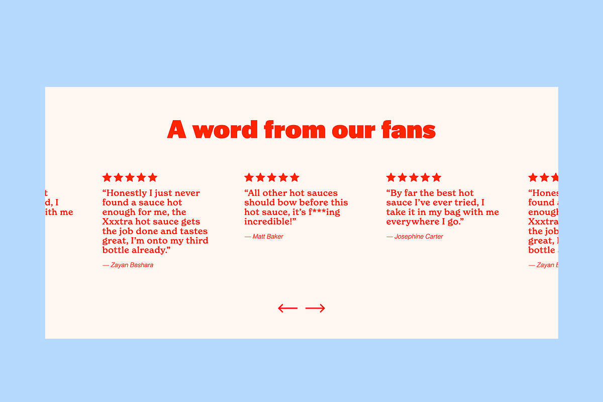 Shopify: Testimonial Video Slider, a Shopify Template by Luna Templates (Photo 4 of 4)