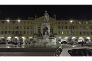 Piazza carlo alberto and monument to, an Architecture Photo by Media Whale Stock
