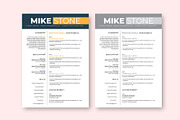 Modern Resume/CV Design, a Resume Template by Sharifull11 (Thumbnail 2 of 4)