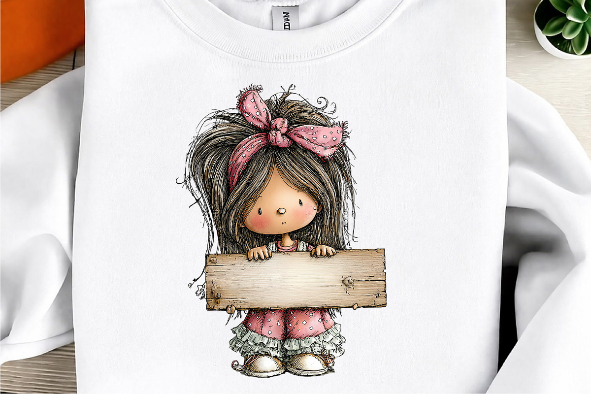 Mothers Day Little Girl Clipart, an Animal Illustration by GatewayDesign (Photo 5 of 5)