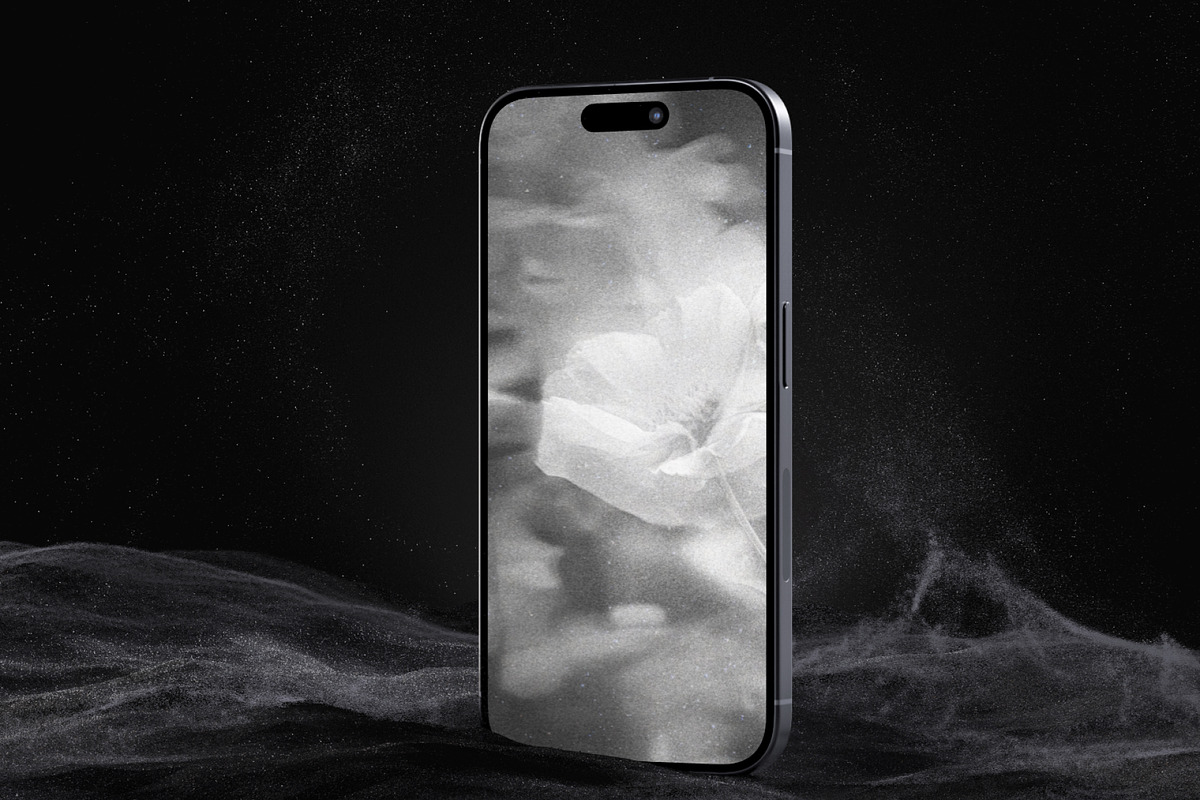 FLORAL Dusty Monochrome Backgrounds, a Background Graphic by Anzhelika (Photo 3 of 10)