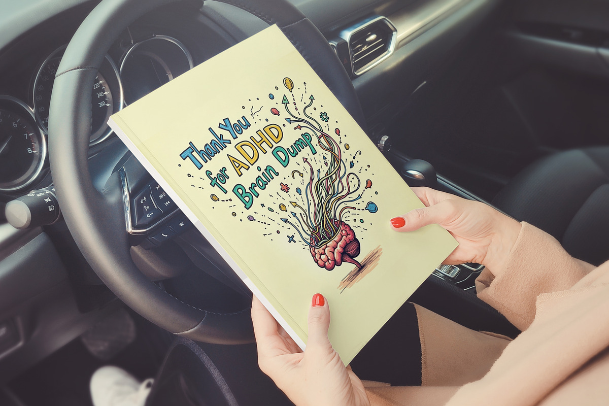 2026 ADHD Brain Dump Planner, a Print Template by Designmela01 (Photo 2 of 7)