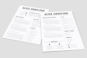 Resume/CV Template, a Resume Template by A1RESUME (Thumbnail 5 of 6)