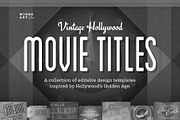 Vintage Hollywood Movie Titles, a Presentation Template by Wingsart Studio (Thumbnail 1 of 5)