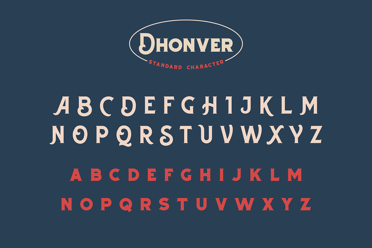 Dhonver, a Serif Font by ilhamtaro (Photo 8 of 11)