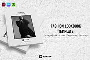 Fashion Lookbook Canva InDesign, a Brochure Template by ID Vision Studio (Thumbnail 1 of 16)