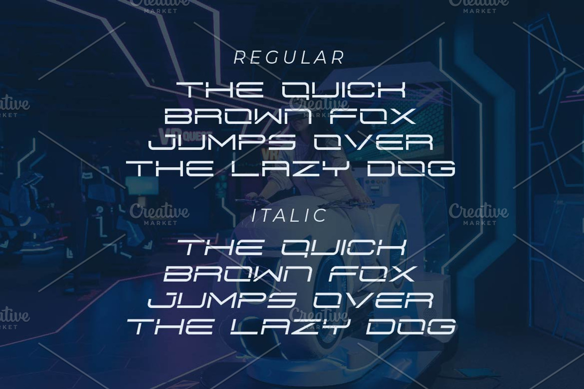 Jouta | Modern Futuristic Font, a Sans Serif Font by Artiveko (Photo 3 of 4)