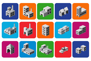 Icons city, an Icon by AlexZeL