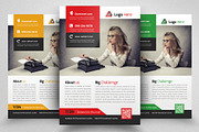 Creative Business Flyer Template, a Flyer Template by Psd Templates (Thumbnail 1 of 3)
