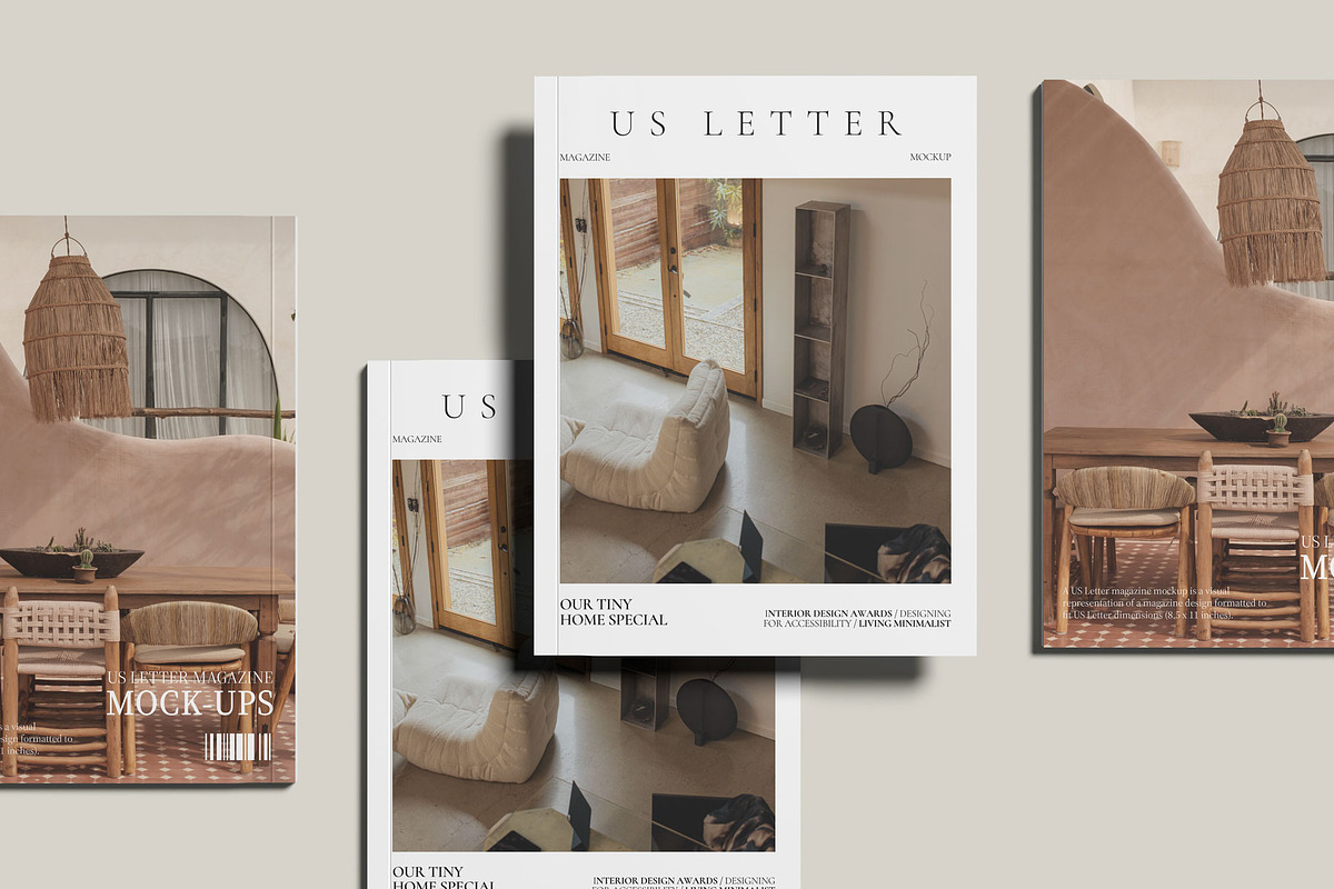 US Letter Magazine Mockup, a Books & Magazine Mockup by Jestdio (Photo 15 of 17)