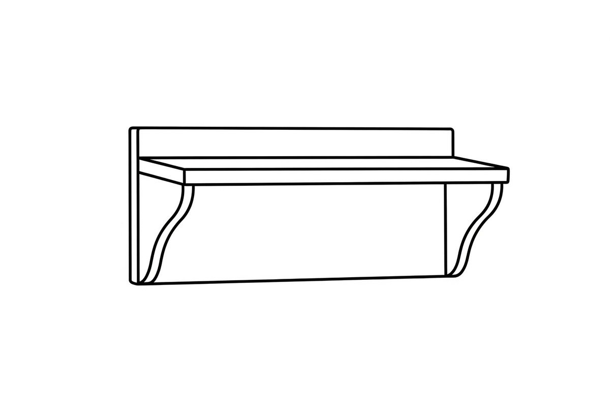 Wall Shelf Bracket Vector Bundle, an Illustration by Gaye Art (Photo 7 of 51)