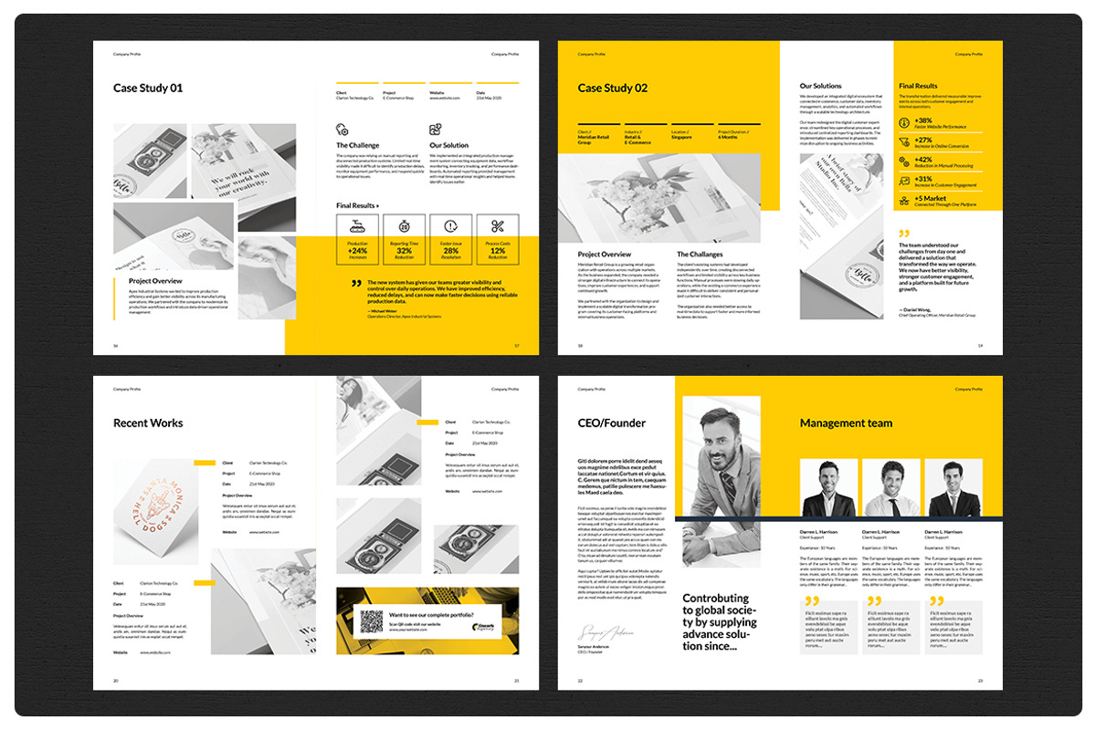 Company Profile, a Brochure Template by StudioGraficso (Photo 9 of 11)