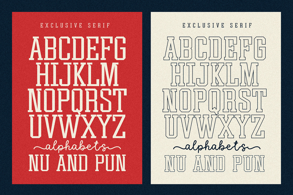 Athlete College Duo, a Slab Serif Font by MaxArt Foundry (Photo 8 of 10)