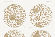 Small Urban Birds patterns, a Pattern Graphic by Piñata (Thumbnail 2 of 13)