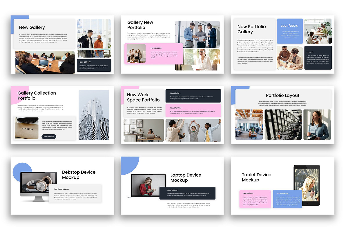 Zenitzu - Business Keynote Template preview 3