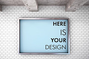 Mockup billboards in the subway, a Print Template by FilL239 (Thumbnail 4 of 6)