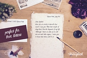 Alpenglueck - a handwritten font, a Script Font by Laura Heidi (Thumbnail 6 of 15)