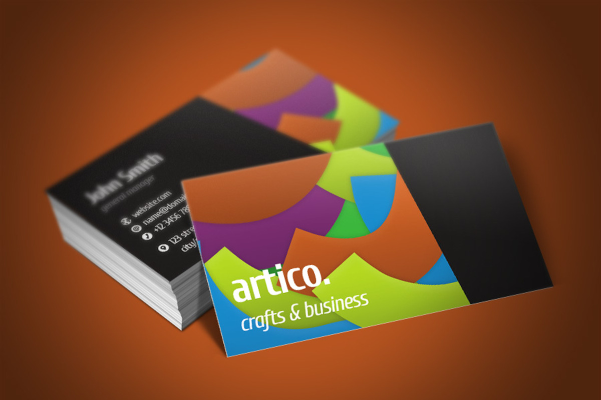 Artico. Business Card, a Business Card Template by Rafael Oliveira (Photo 2 of 5)
