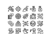 30 Coronavirus Icon Sets, an Icon by VINZENCE STUDIO (Thumbnail 3 of 4)