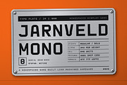 Jarnveld Mono, a Sans Serif Font by Build Interactive (Thumbnail 1 of 8)
