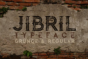 Jibril - Vintage Style Font, a Font by JumboDesign (Thumbnail 5 of 5)