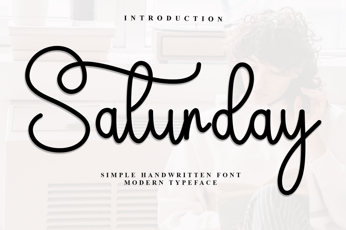 Saturday, a Script Font by FreshTypeINK (Photo 1 of 7)